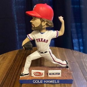 Cole Hamels Texas Rangers Bobblehead